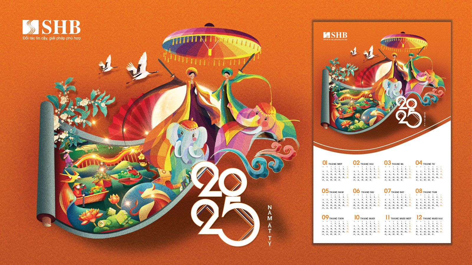 SHB – Lịch Tết Ất Tỵ – 01